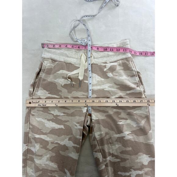 Athleta Balance Jogger Sweatpant Toasted Brown Heather Camo XS Travel Vacation - Picture 8 of 9